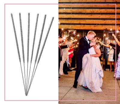 Wedding Celebration 10 inch Wedding Sparklers 10 Gold Marriage Direct Sparklers