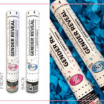 12" Blue Confetti Cannons