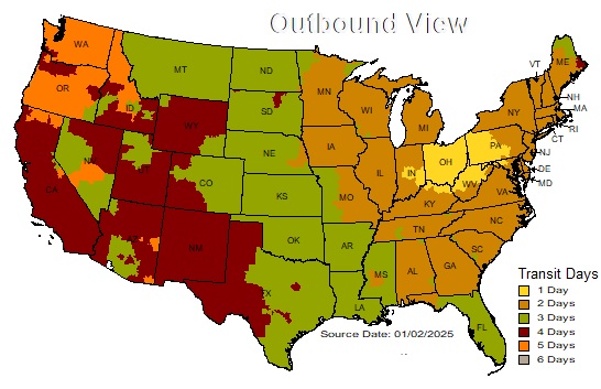 GROUND MAP JAN 25