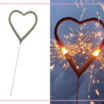 Heart Shaped Sparklers