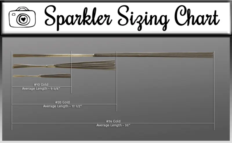 wedding-sparklers-sizes-chart