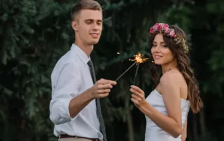 sparkler lengths for reception send off