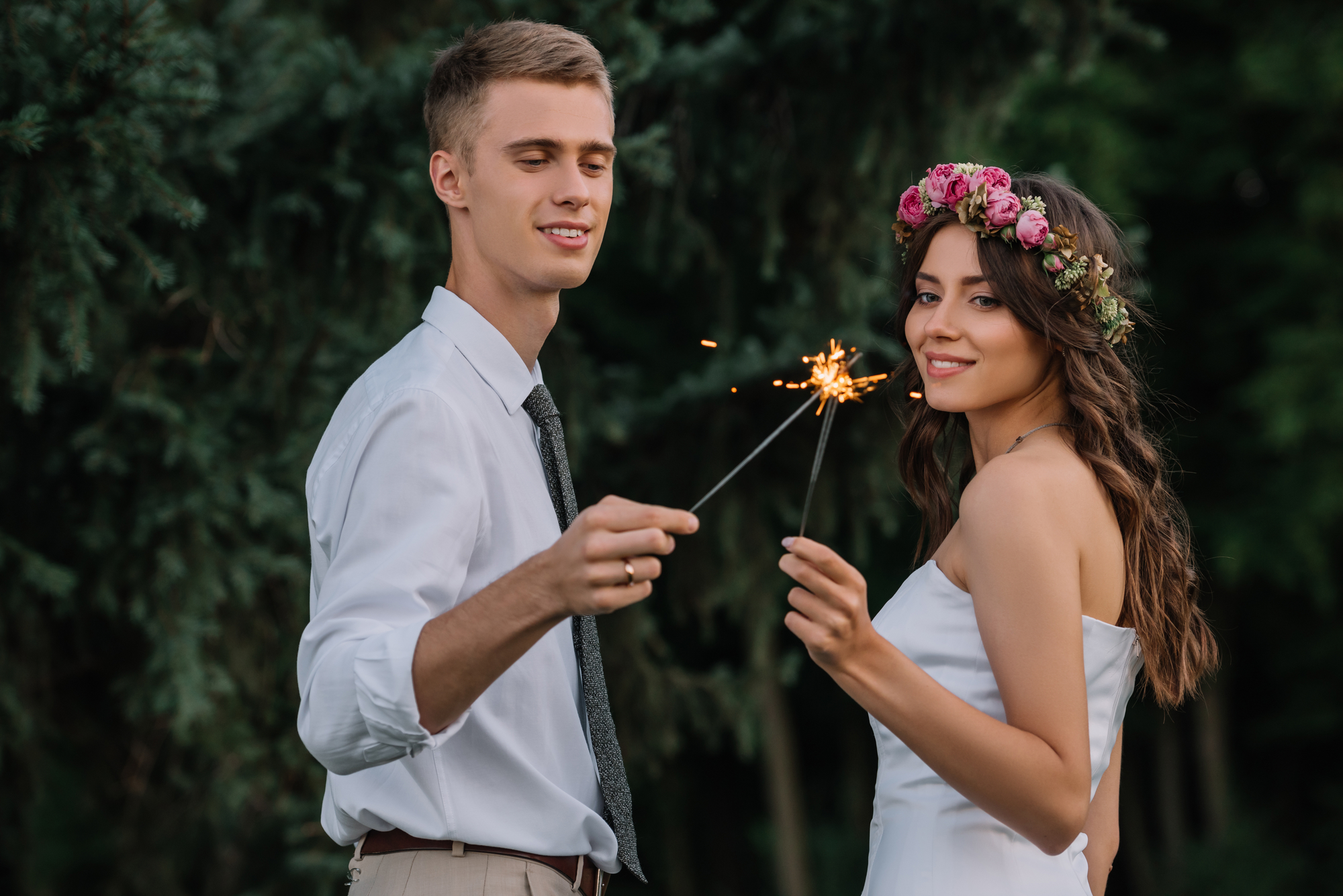 sparkler lengths for reception send off